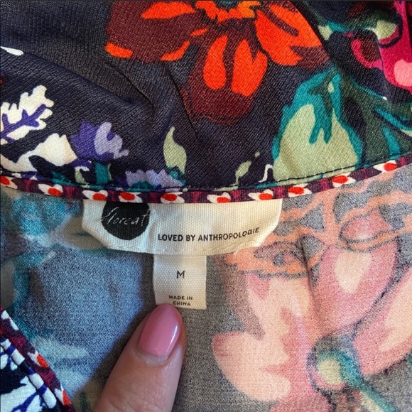 EUC Anthropologie sleep top -so pretty and cozy! - Picture 4 of 6